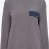 OXMO Outdoor Jassen Fleece Jas Dames Grijs