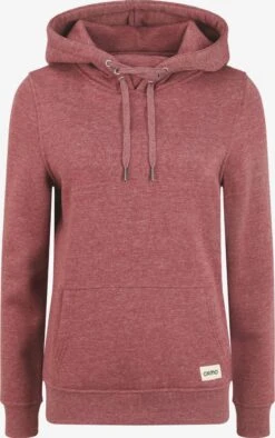 OXMO Hoodies Sweatshirt Owena Dames Rood