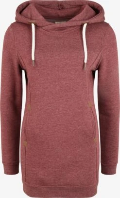 OXMO Hoodies Sweatshirt Vicky Hood-Long Dames Rood
