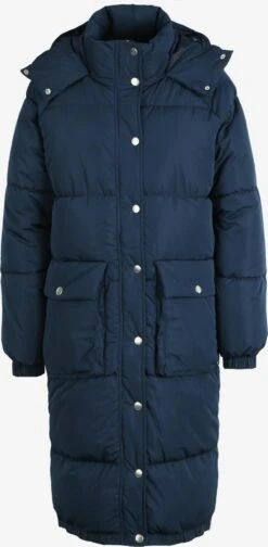 OXMO Wintermantels Wintermantel Alba Dames Blauw