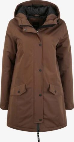 OXMO Parkas Tussenparka Tamila Dames Bruin