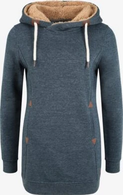 OXMO Hoodies Sweatshirt Vicky Dames Blauw