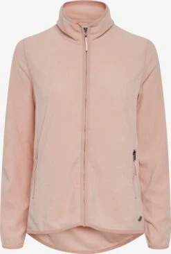 OXMO Outdoor Jassen Fleece Jas Rikka Dames Rosa