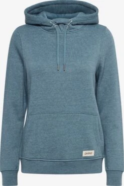 OXMO Hoodies Sweatshirt Owena Dames Blauw