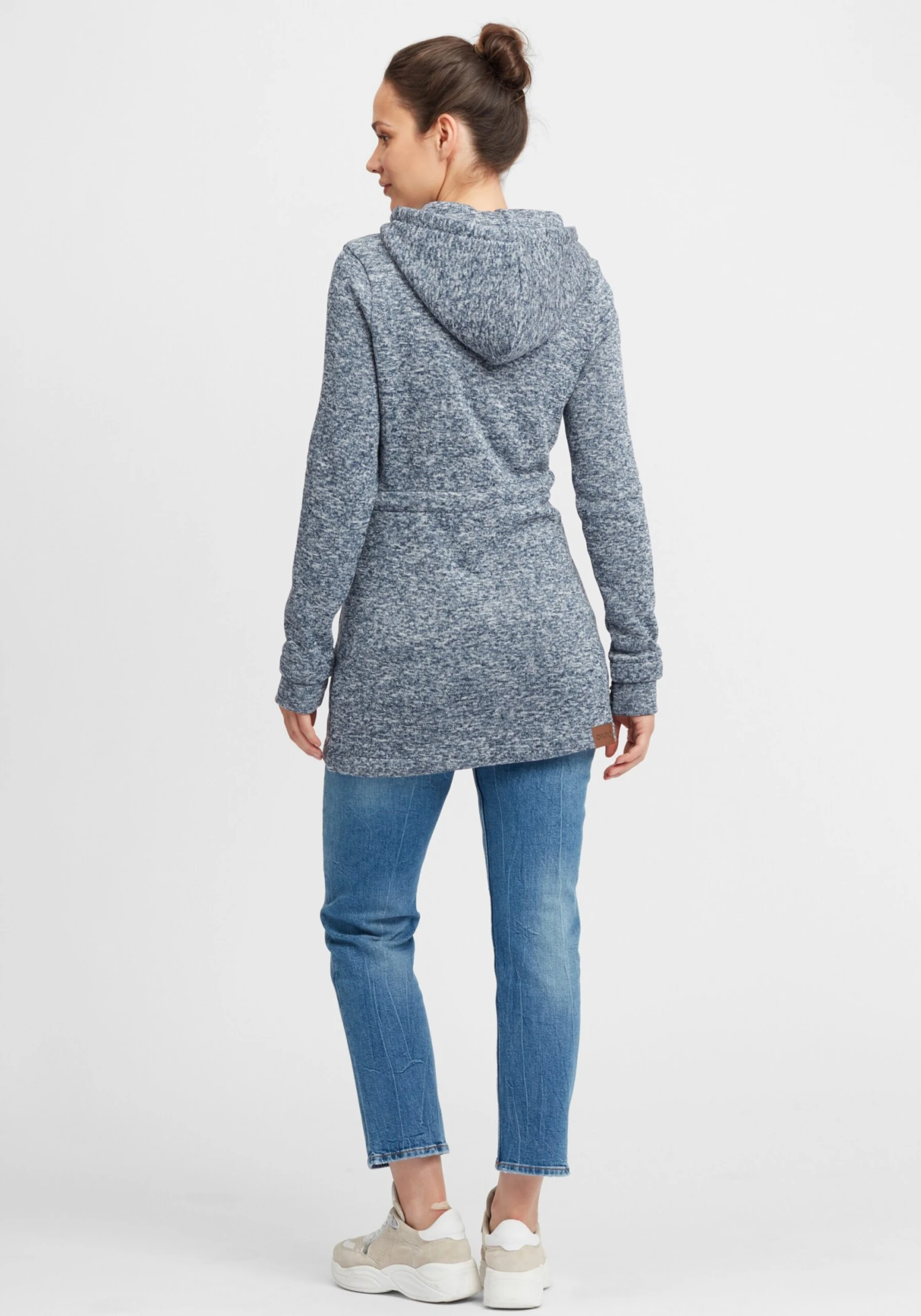 OXMO Sweatvesten Sweatvest Thora Dames Blauw - Afbeelding 4