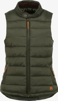 OXMO Bodywarmers Bodywarmer Camilla Dames Groen