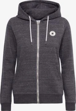 OXMO Sweatvesten Sweatvest HELNA Dames Zwart