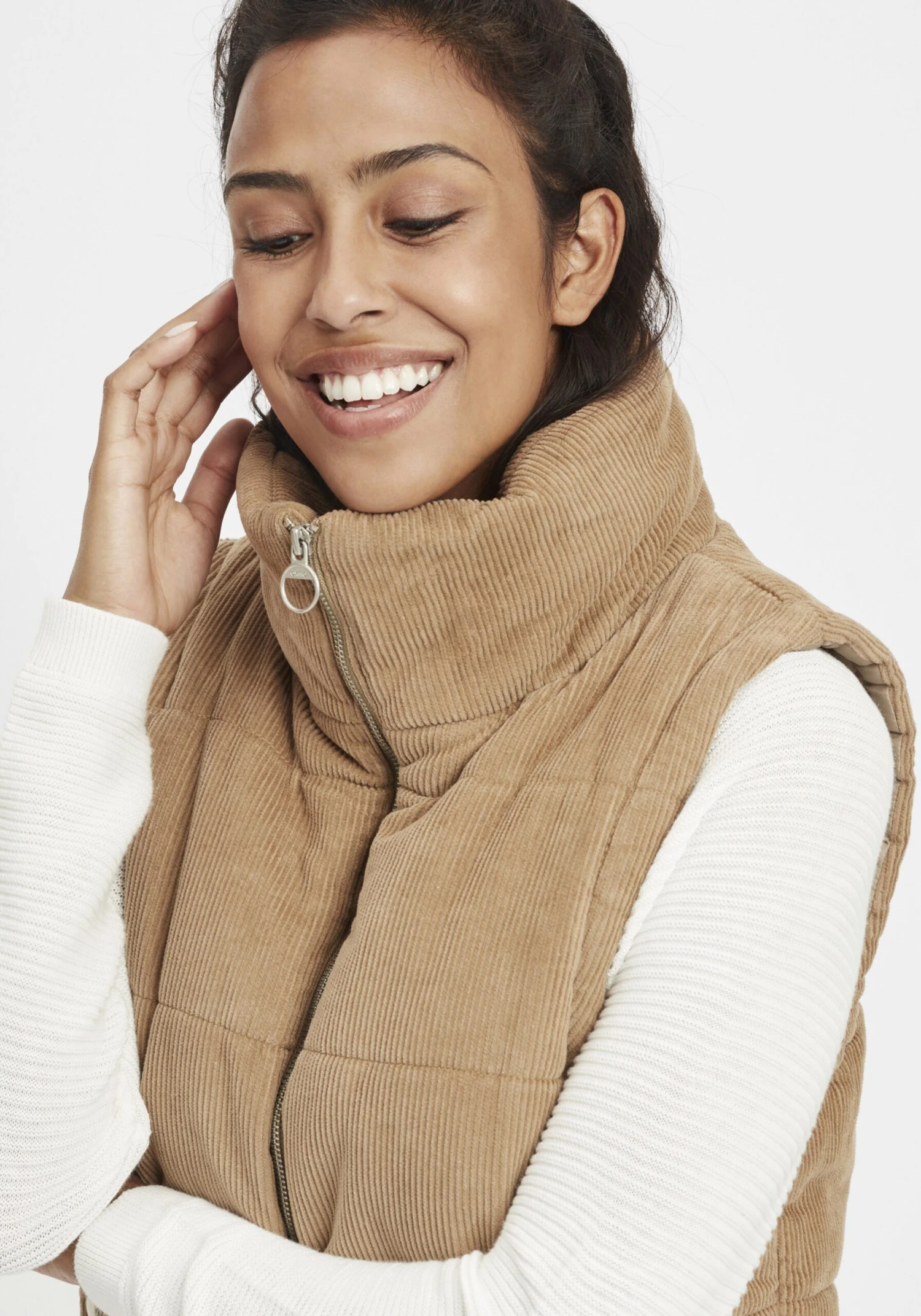 OXMO Bodywarmers Bodywarmer Videma Dames Bruin - Afbeelding 5