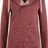 OXMO Sweatvesten Sweatvest Vicky Zip Hood Long Dames Rood