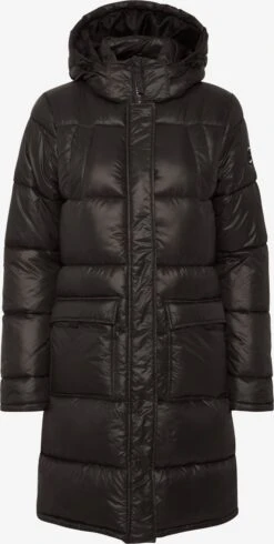OXMO Wintermantels Wintermantel Daina Dames Zwart