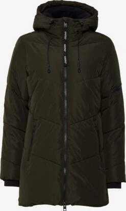 OXMO Wintermantels Wintermantel Junchen Dames Bruin