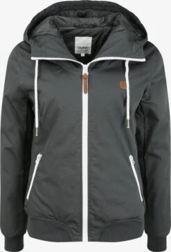 OXMO Tussenjassen Tussenjas Tilla Dames Grijs