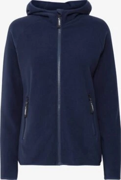 OXMO Outdoor Jassen Fleece Jas FINJA Dames Donkerblauw