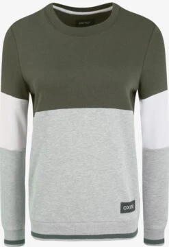 OXMO Sweatshirts Sweatshirt Omaya Dames Groen