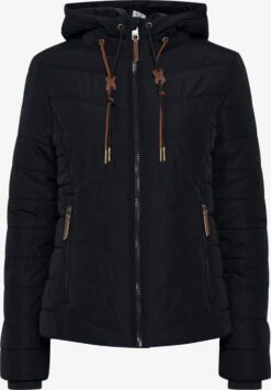 OXMO Winterjassen Winterjas Mala Dames Zwart
