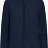 OXMO Outdoor Jassen Fleece Jas Rikka Dames Donkerblauw