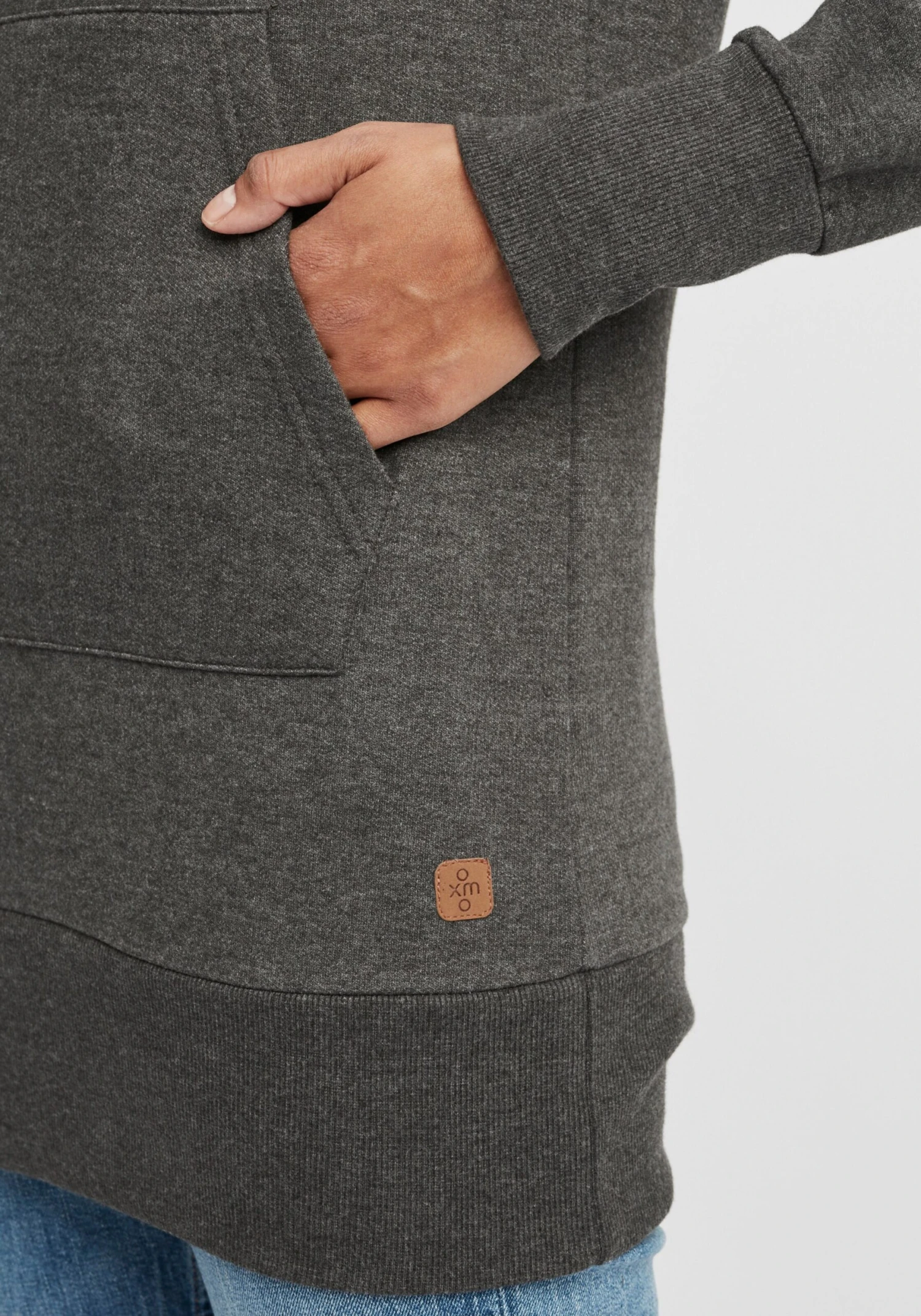 OXMO Hoodies Sweatshirt Jenny Dames Grijs - Afbeelding 6