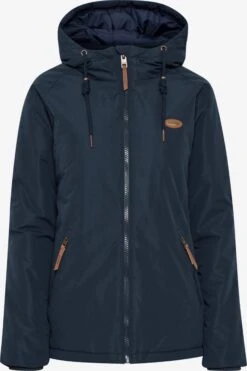 OXMO Winterjassen Winterjas Tekla Dames Zwart