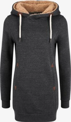 OXMO Hoodies Sweatshirt Vicky Pile Dames Grijs