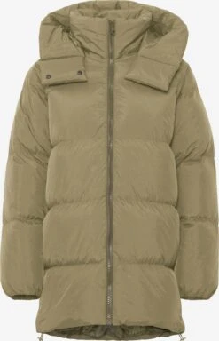 OXMO Wintermantels Wintermantel Oxelie Dames Groen