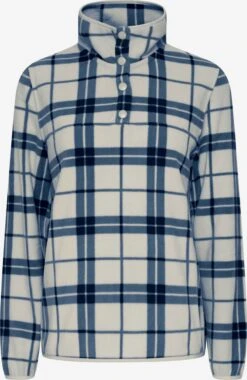 OXMO Outdoor Jassen Fleece Jas CHINNE Dames Beige / Blauw