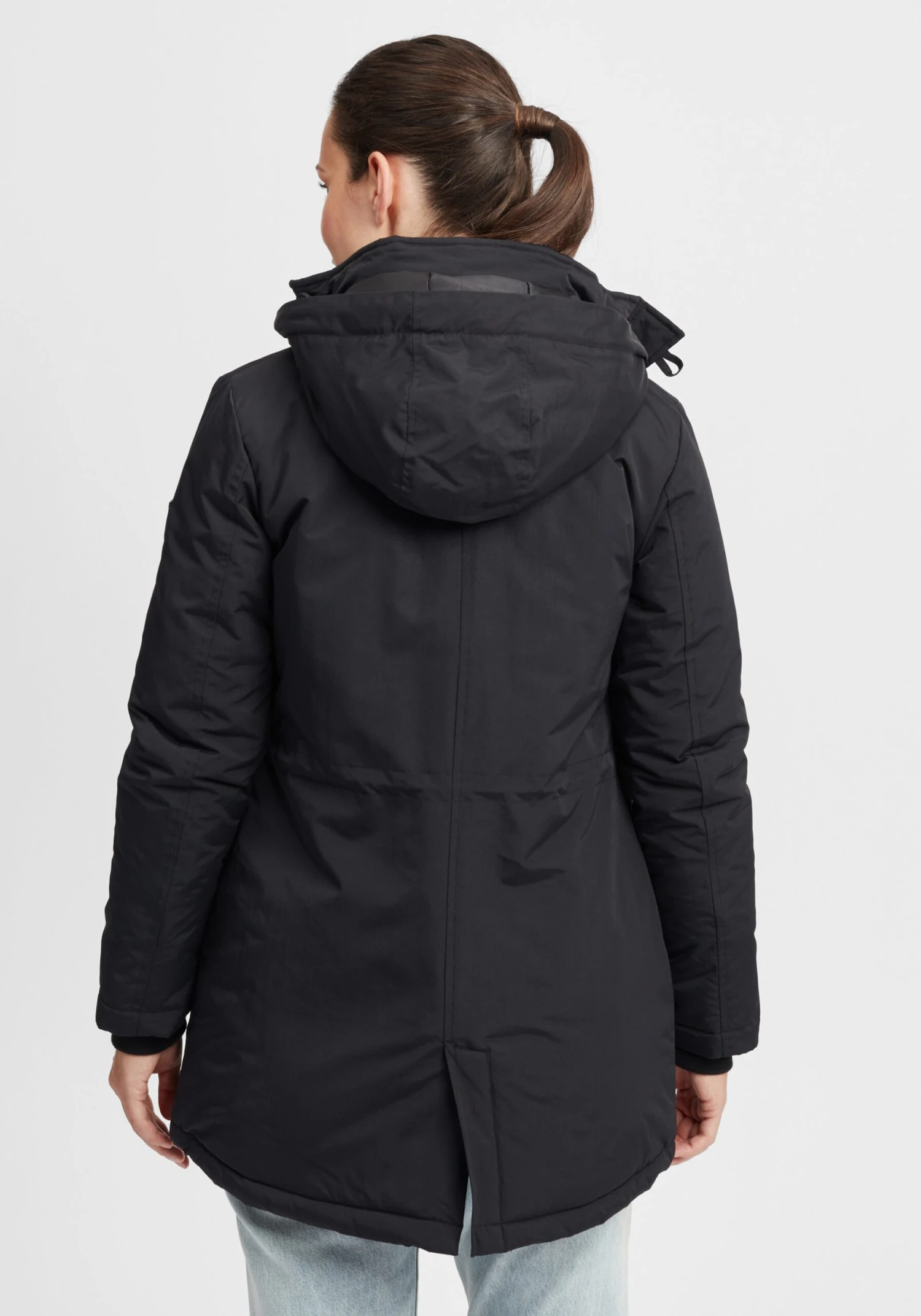 OXMO Parkas Winterparka Acta Dames Zwart - Afbeelding 5