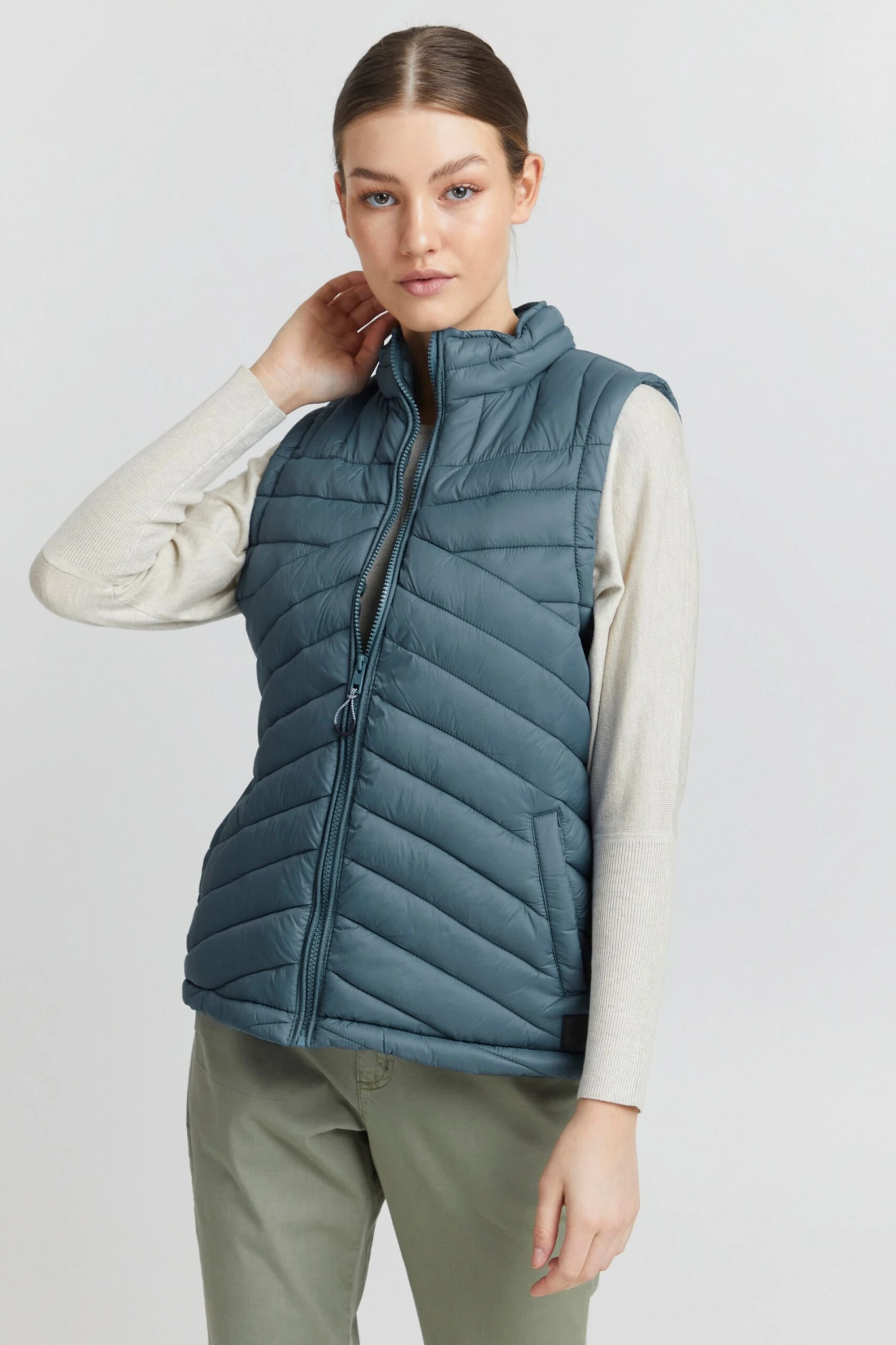 OXMO Bodywarmers Bodywarmer Telppa Dames Blauw - Afbeelding 2