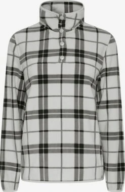 OXMO Outdoor Jassen Fleece Jas CHINNE Dames Grijs / Wit