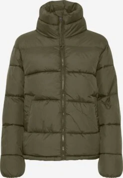 OXMO Winterjassen Winterjas Bodila Dames Groen