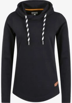 OXMO Hoodies Sweatshirt Wandy Dames Zwart