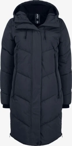 OXMO Wintermantels Wintermantel Juna Dames Zwart