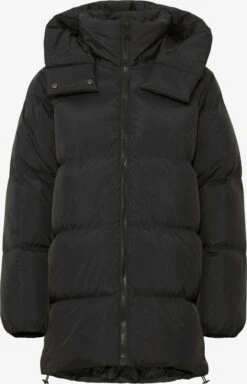 OXMO Wintermantels Wintermantel Dames Zwart