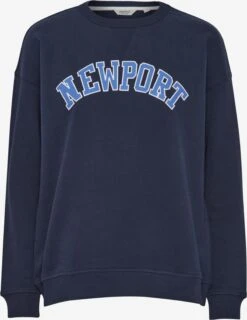 OXMO Sweatshirts Sweatshirt Coleen Dames Blauw