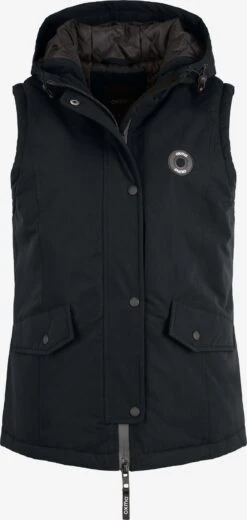 OXMO Bodywarmers Bodywarmer Tenja Dames Zwart