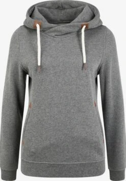 OXMO Hoodies Sweatshirt Vicky Dames Grijs