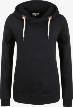 OXMO Hoodies Sweatshirt Vicky Hood Dames Zwart