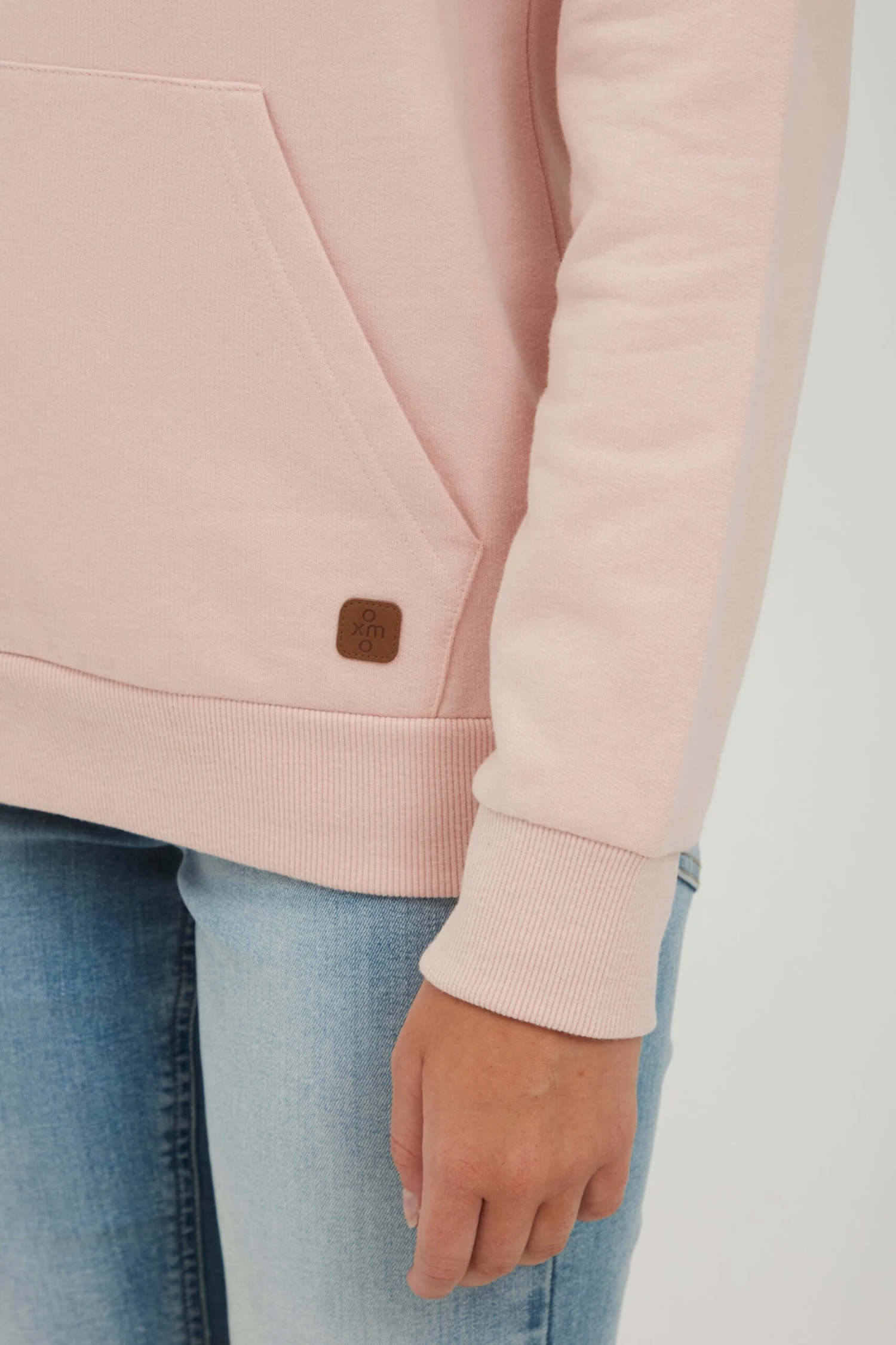 OXMO Hoodies Sweatshirt Julia Dames Rosa - Afbeelding 6