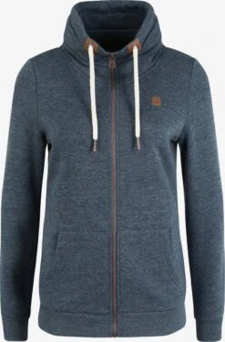 OXMO Sweatvesten Sweatvest Vicky Dames Blauw