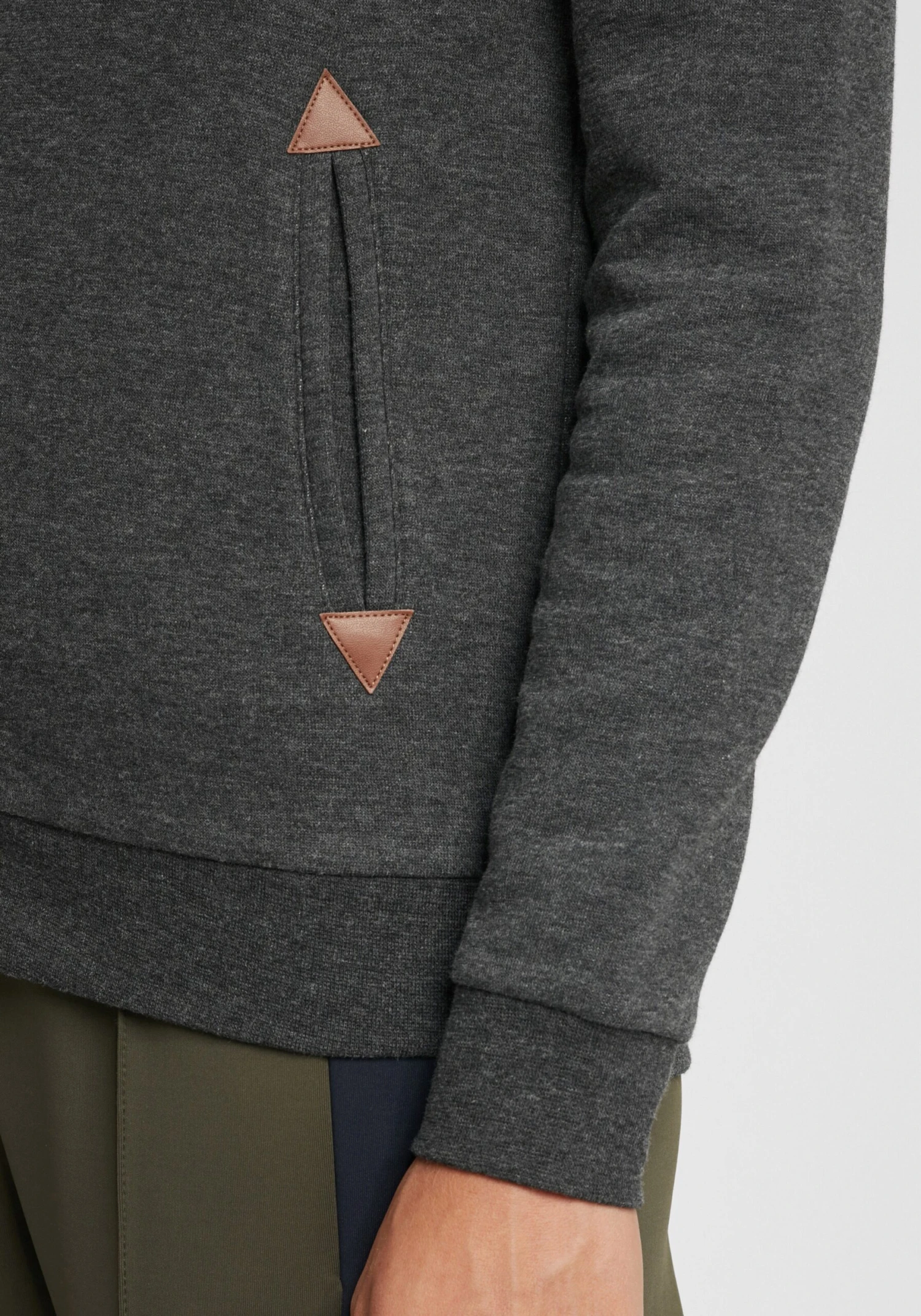 OXMO Sweatvesten Sweatvest Vicky Dames Grijs - Afbeelding 6