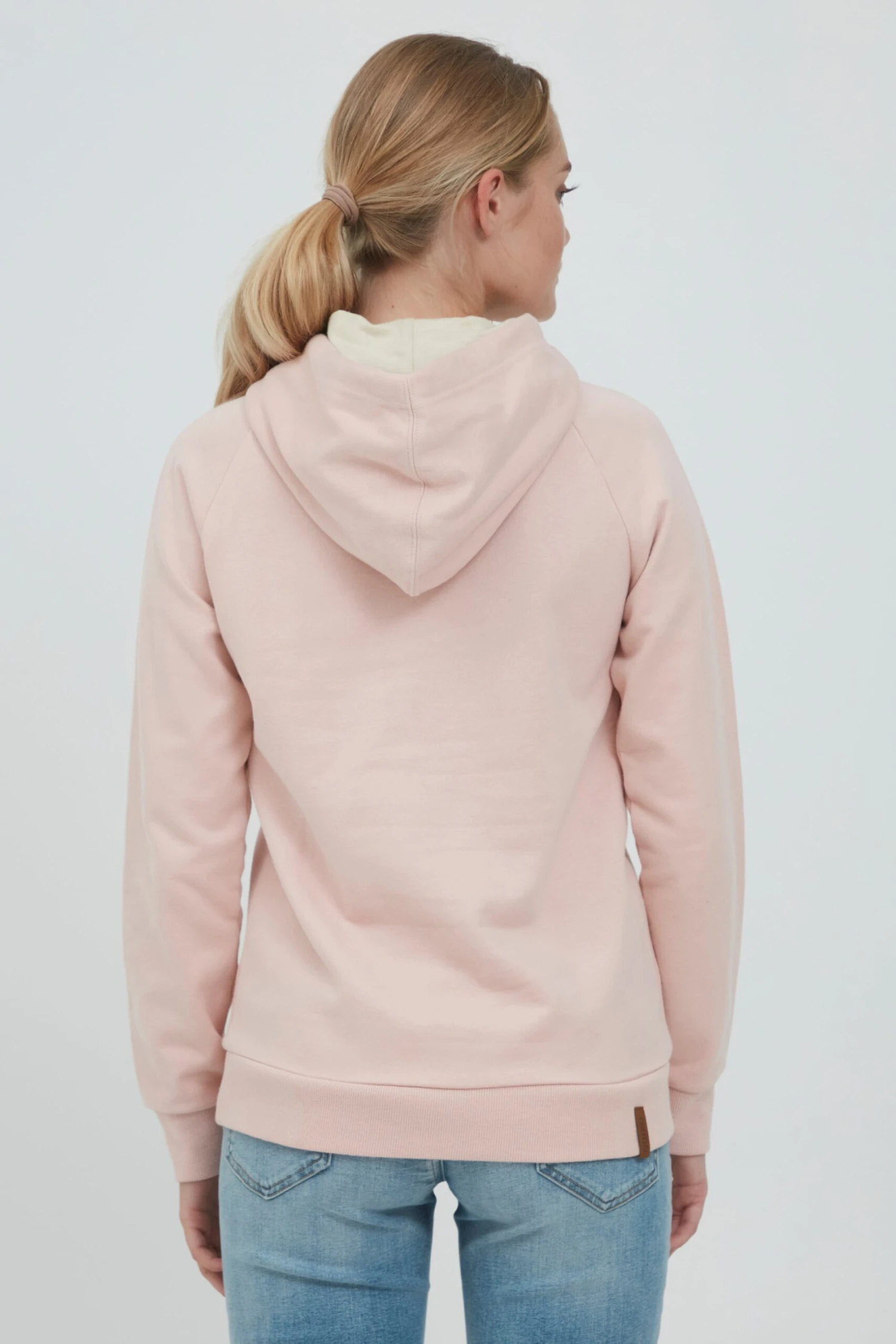 OXMO Hoodies Sweatshirt Julia Dames Rosa - Afbeelding 4