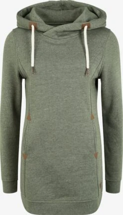 OXMO Hoodies Sweatshirt Vicky Dames Groen Gemêleerd