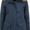 OXMO Parkas Winterparka Acta Dames Blauw