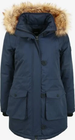 OXMO Parkas Winterparka Acta Dames Blauw