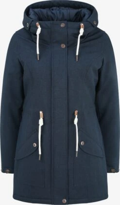OXMO Parkas Tussenparka Melly Dames Blauw / Marine / Navy / Donkerblauw