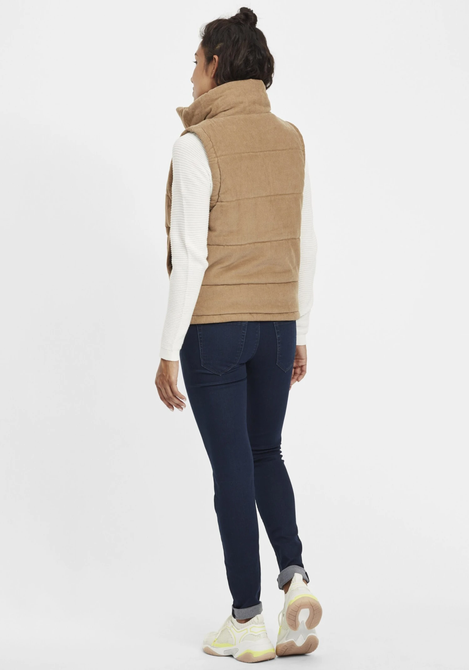 OXMO Bodywarmers Bodywarmer Videma Dames Bruin - Afbeelding 4