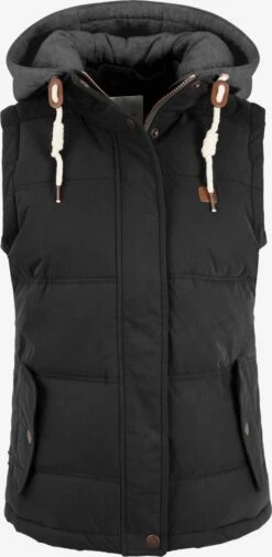OXMO Bodywarmers Bodywarmer Lewonda Dames Zwart