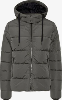 OXMO Winterjassen Winterjas Sofina Dames Grijs / Zilvergrijs