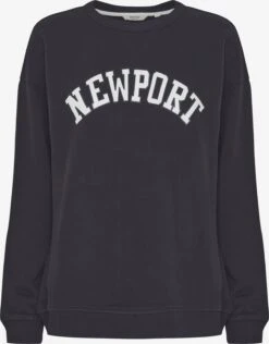 OXMO Sweatshirts Sweatshirt Coleen Dames Zwart